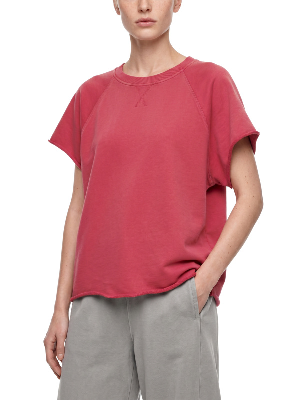 Unisex Vintage Wash Raw Edge T-Shirt