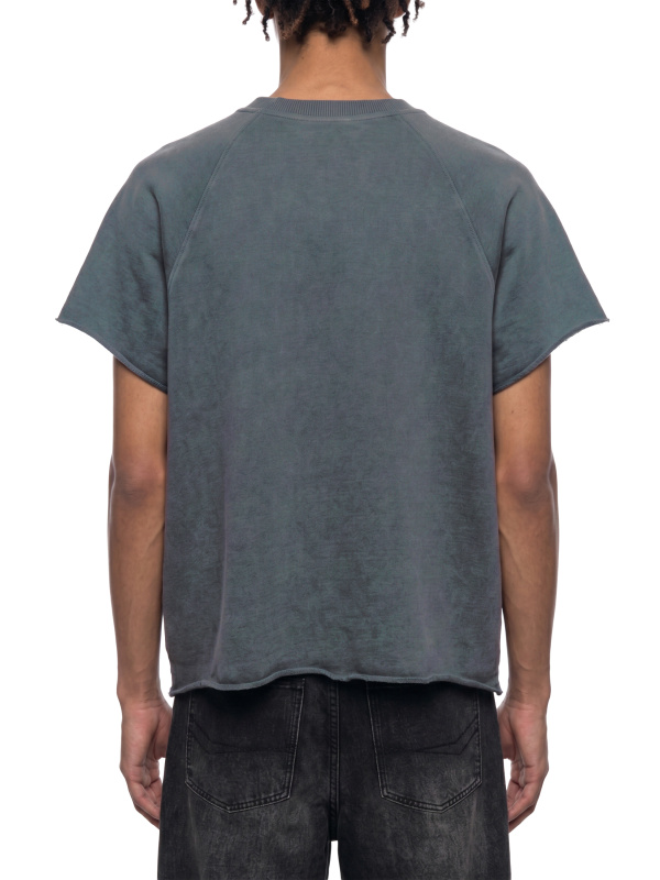 Unisex Vintage Wash Raw Edge T-Shirt