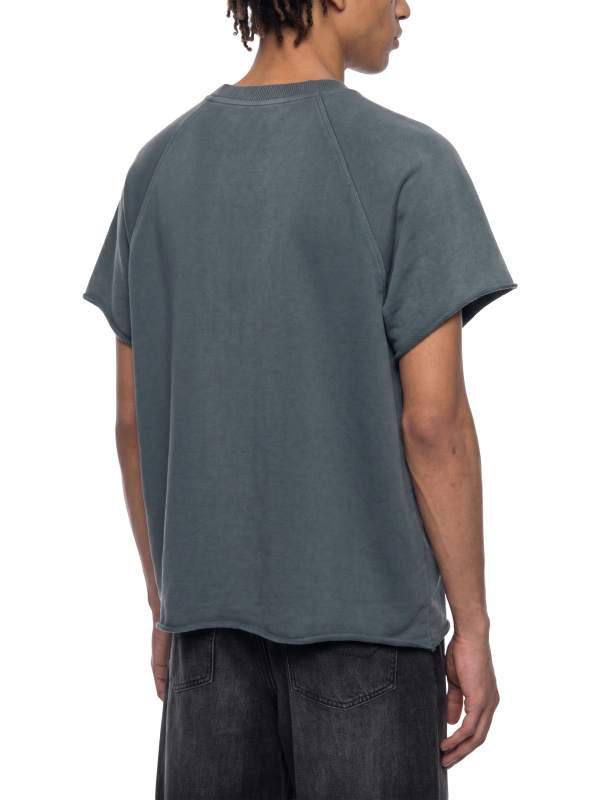 Unisex Vintage Wash Raw Edge T-Shirt