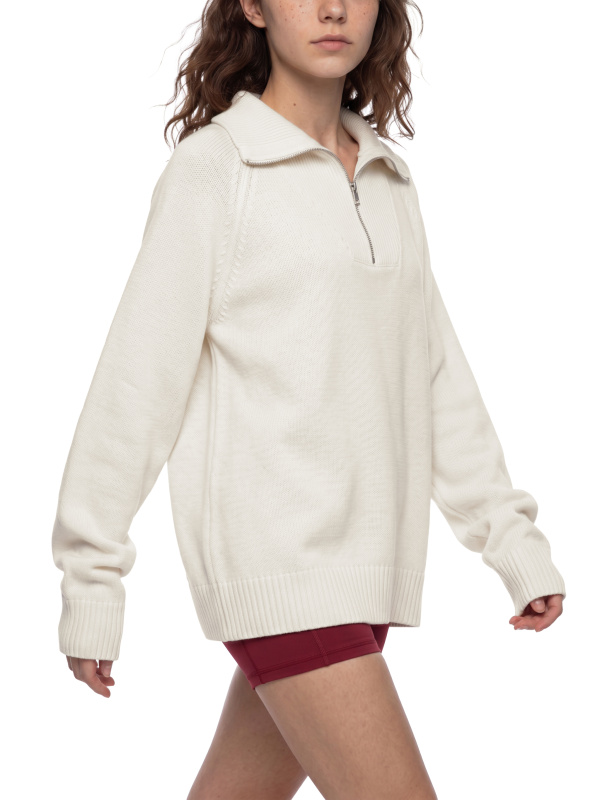 Unisex Quarter-Zip Pullover Sweatshirt
