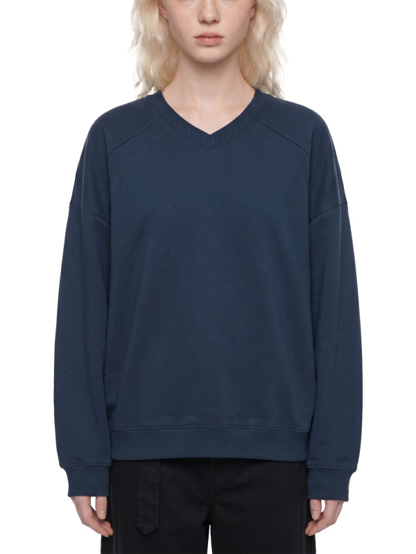 Unisex Oversized V-Neck Sweatshirt