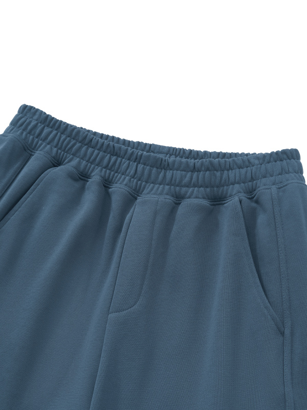 Unisex Tapered Straight Hem Sweatpants