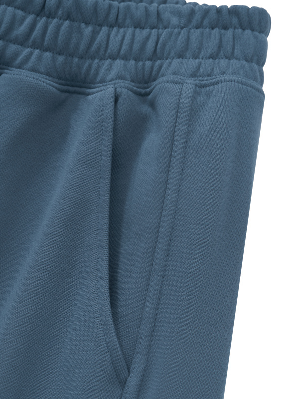 Unisex Tapered Straight Hem Sweatpants