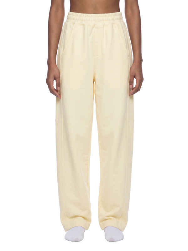 Unisex Tapered Straight Hem Sweatpants