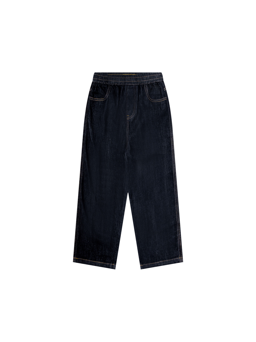 Kid’s Straight Leg Elastic Waist Jeans - Main Image