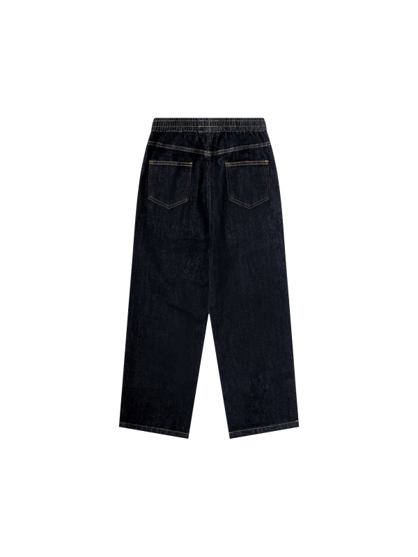 Kid’s Straight Leg Elastic Waist Jeans