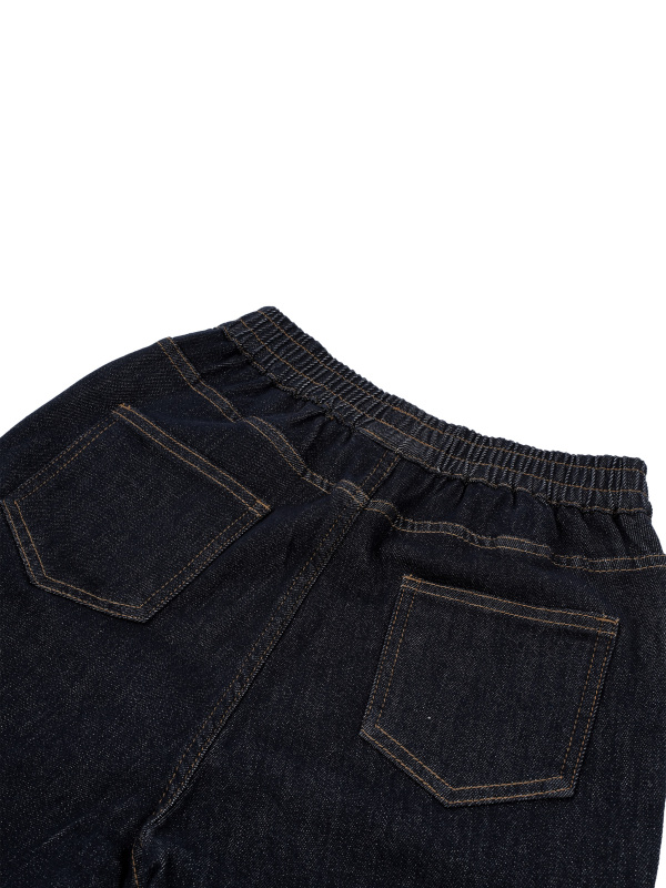 Kid’s Straight Leg Elastic Waist Jeans