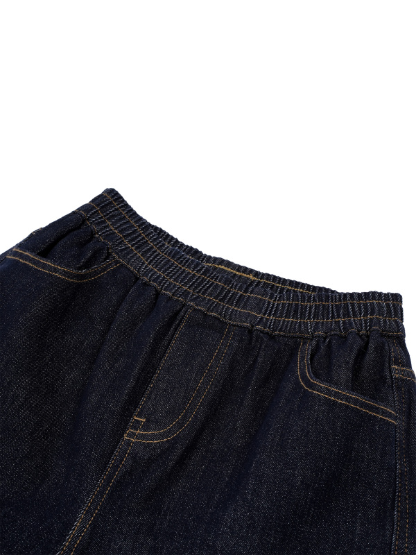 Kid’s Straight Leg Elastic Waist Jeans