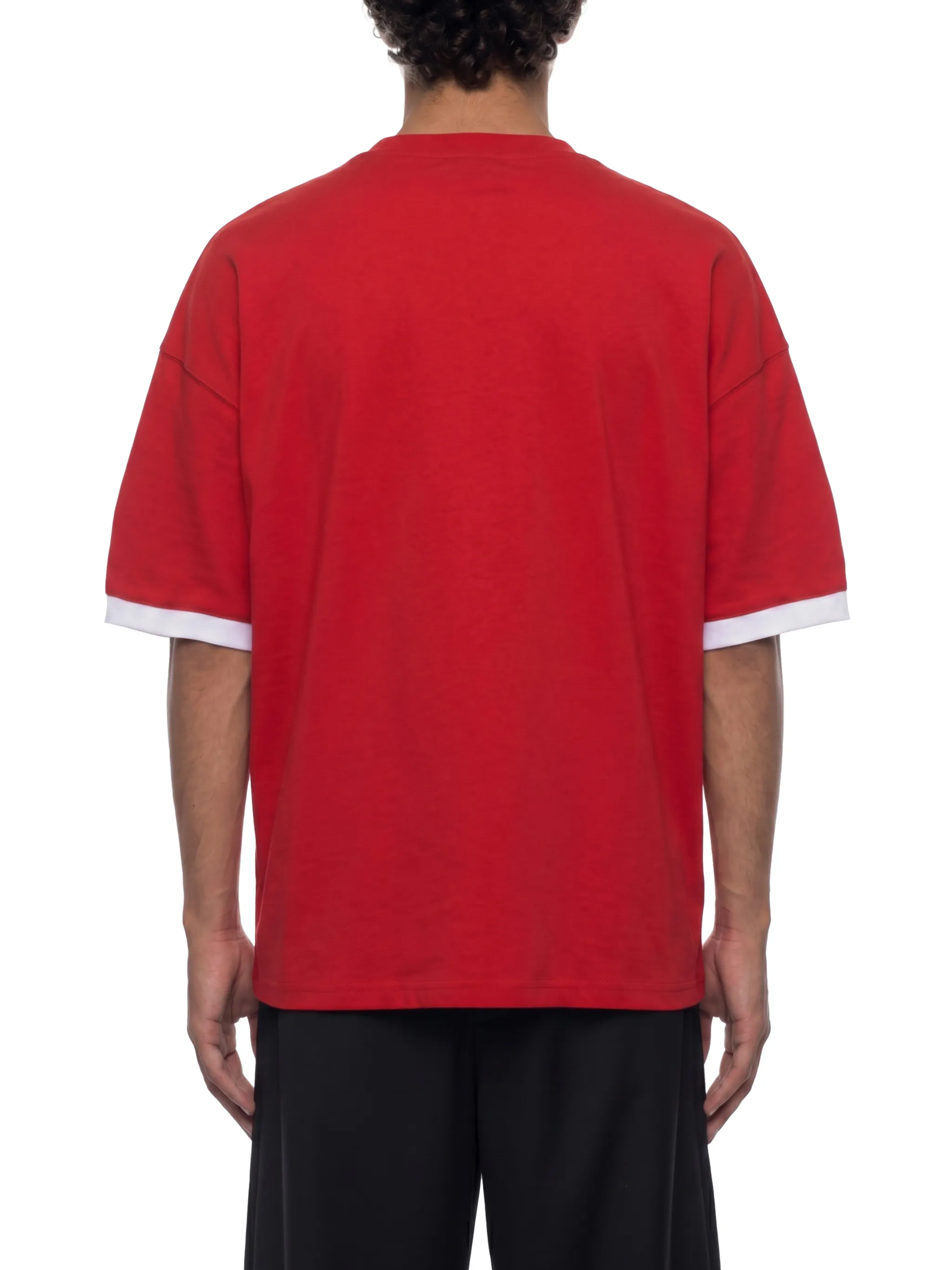 Unisex Color Block Drop Shoulder T-Shirt