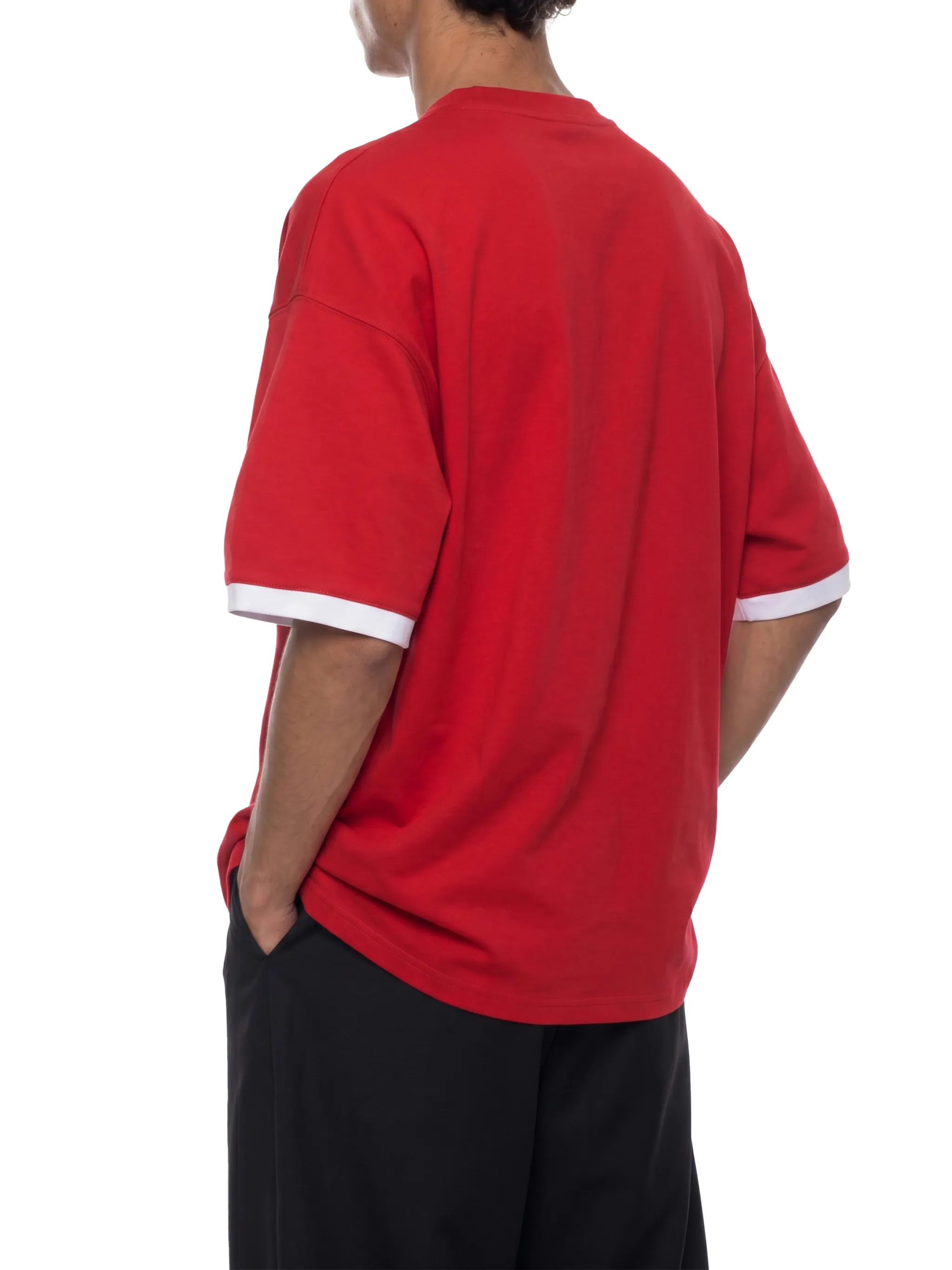 Unisex Color Block Drop Shoulder T-Shirt