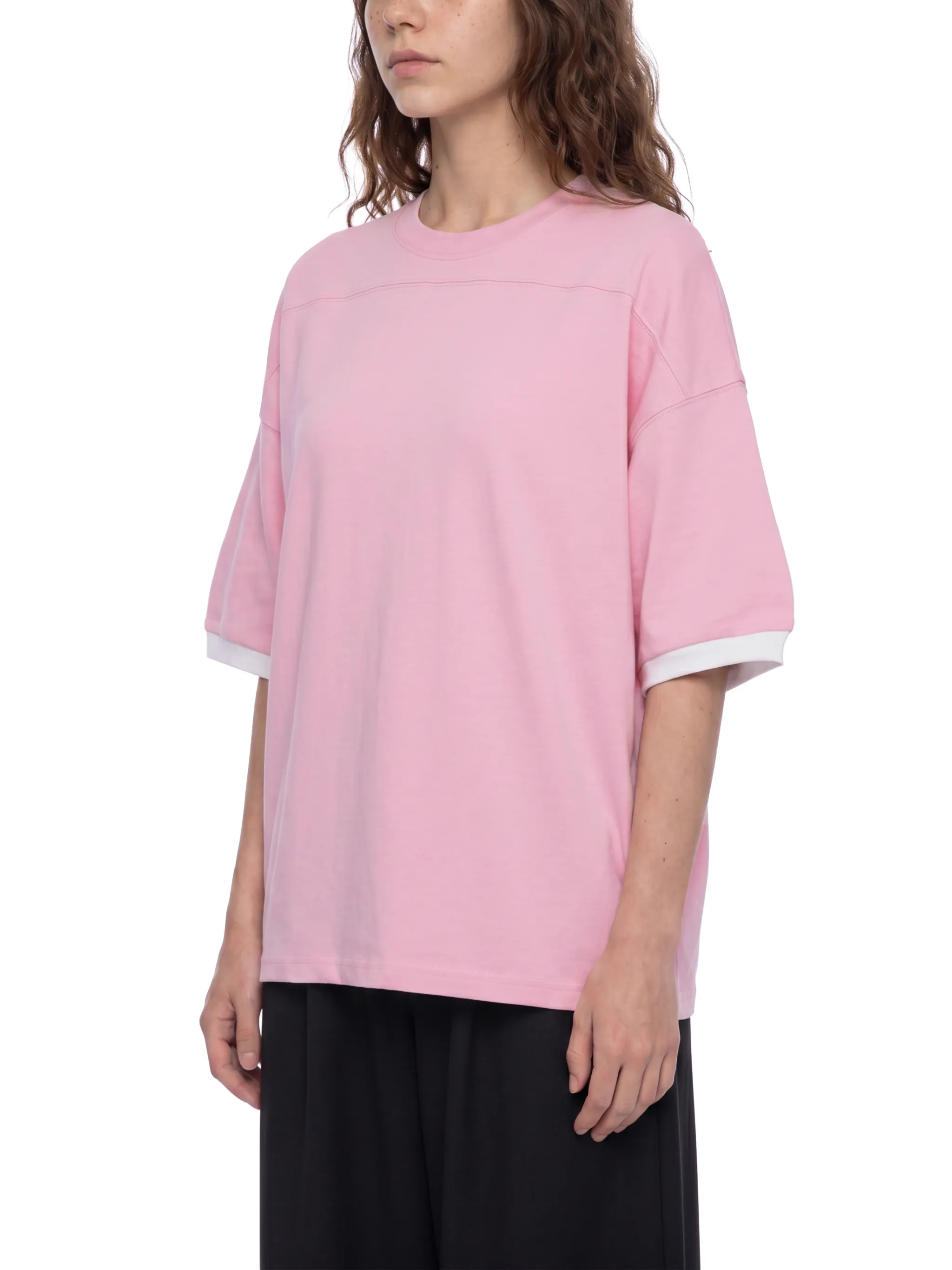 Unisex Color Block Drop Shoulder T-Shirt