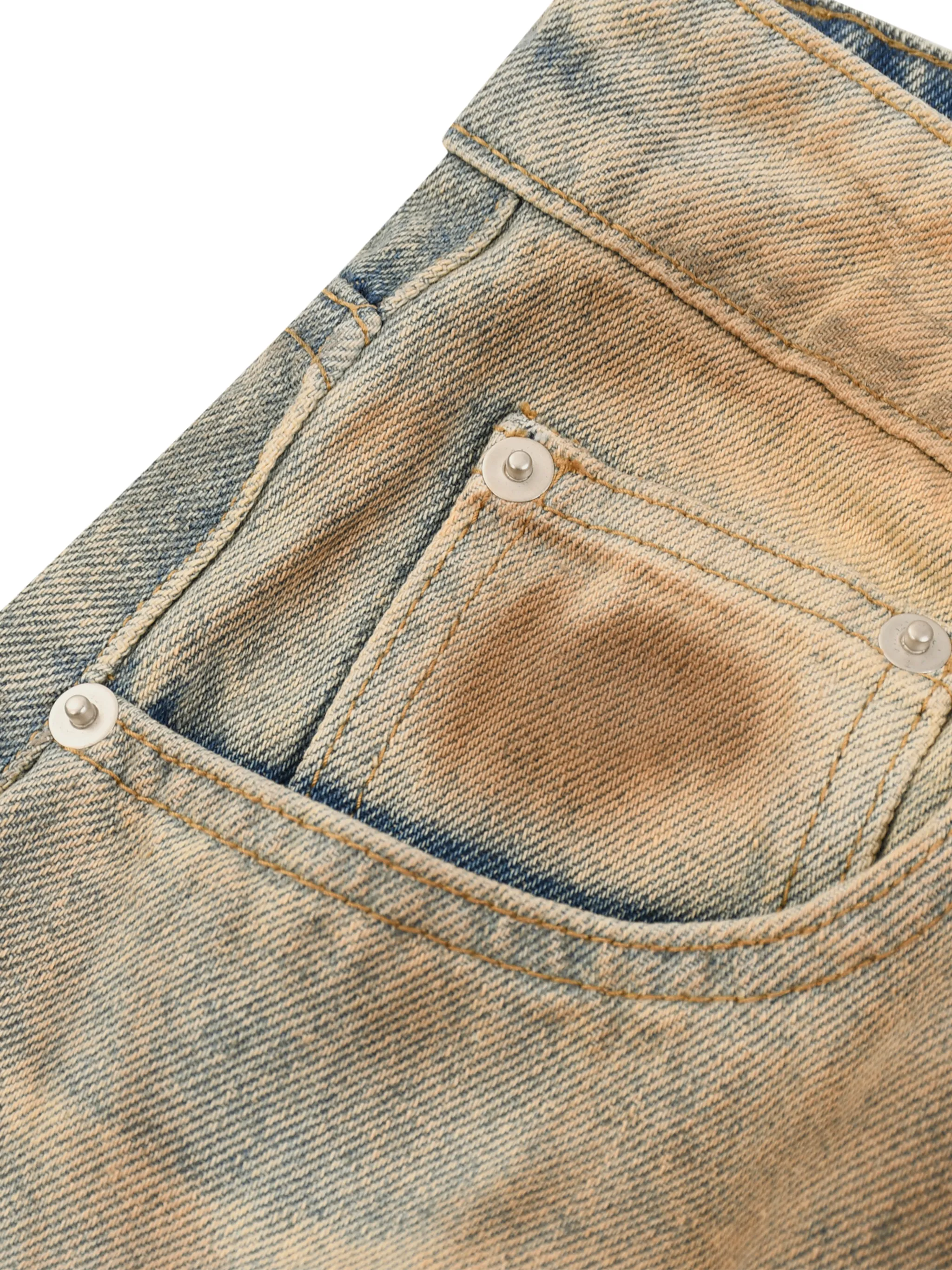 Men’s Vintage Wash Barrel Leg Jeans