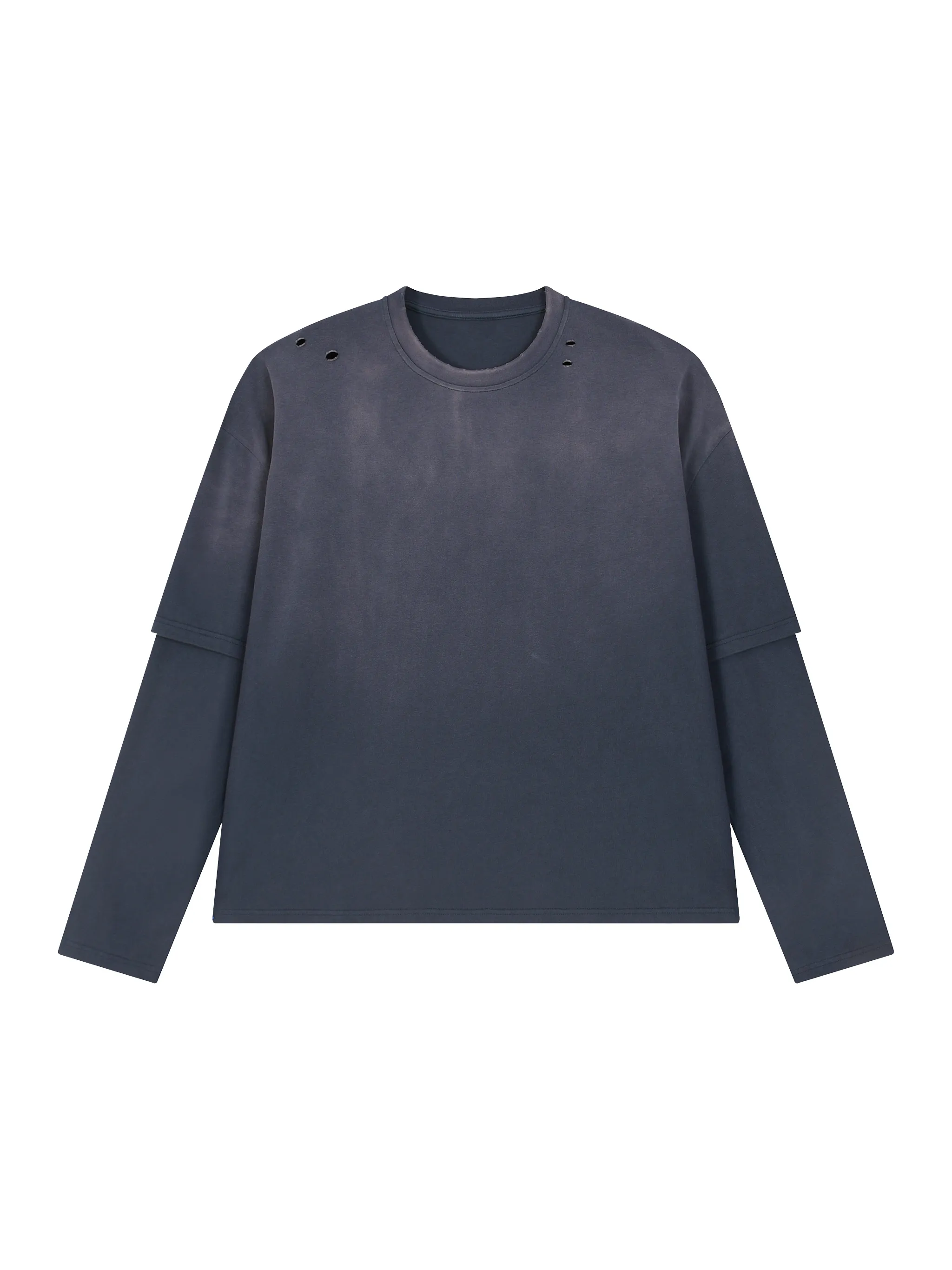 Unisex Vintage Wash Layered T-Shirt