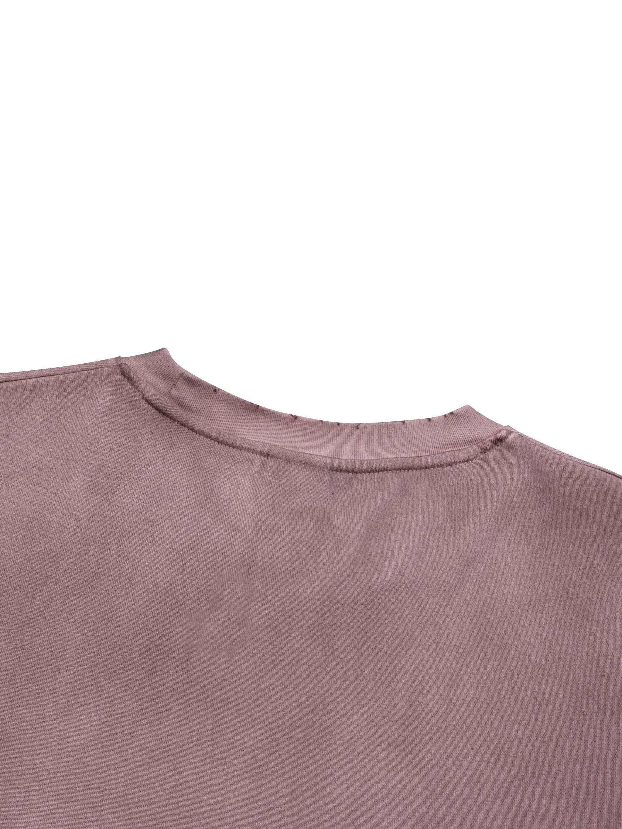 Unisex Vintage Wash Layered T-Shirt