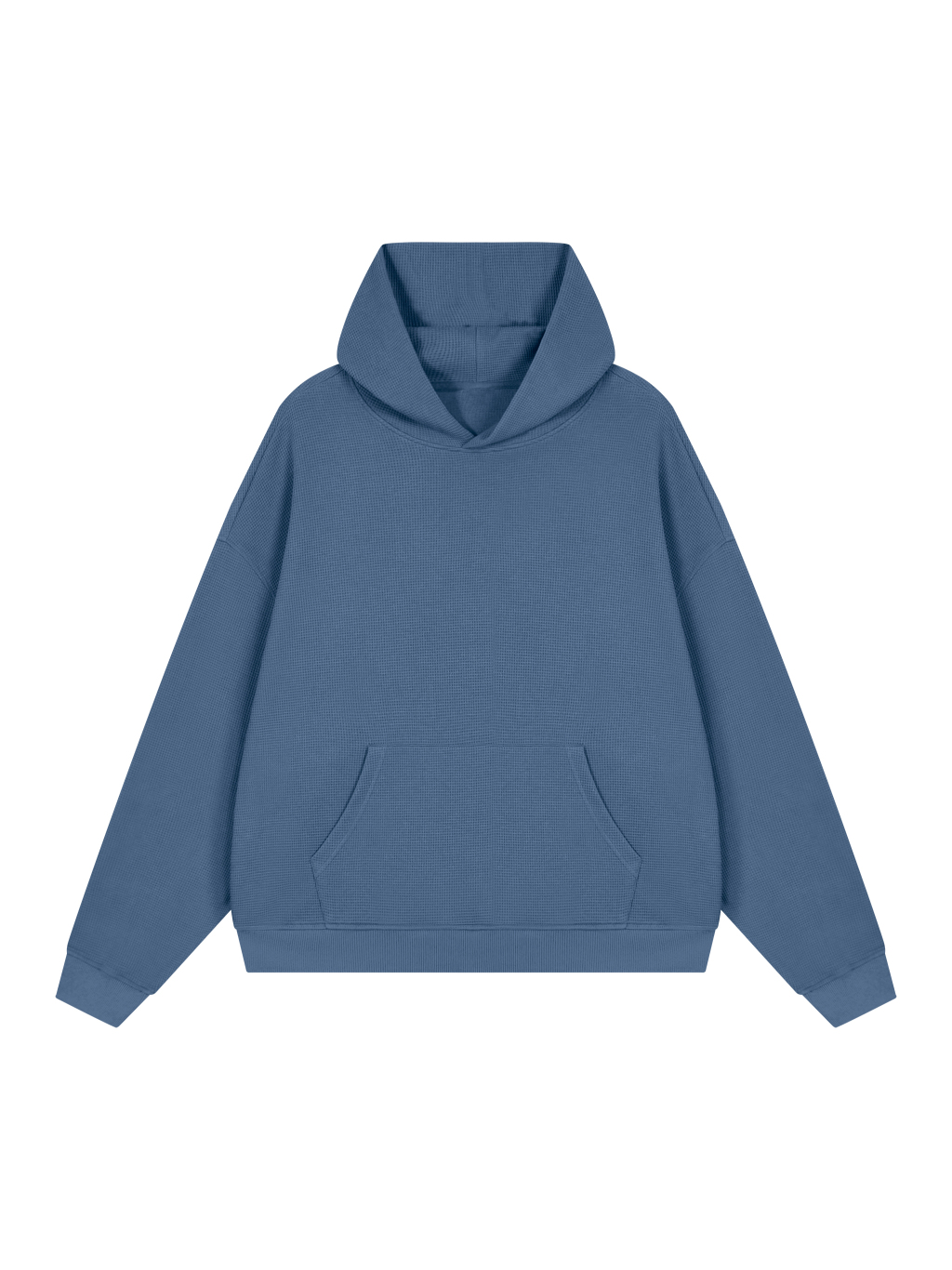 Unisex Waffle Boxy Hoodie - Main Image