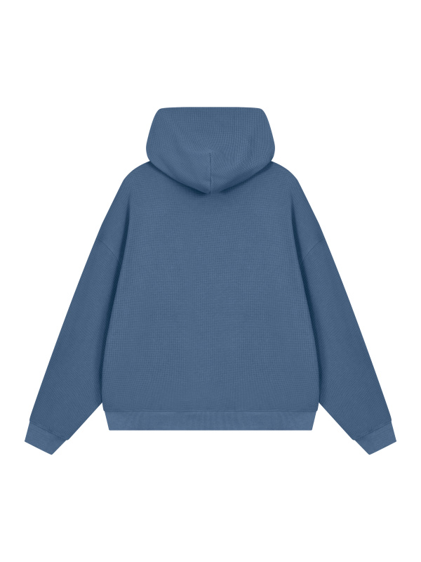 Unisex Waffle Boxy Hoodie