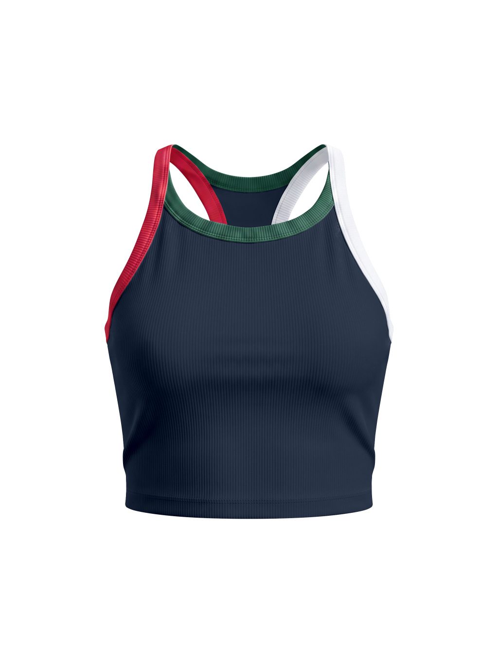 Women’s Color Block Yoga Tank Top - Main Image