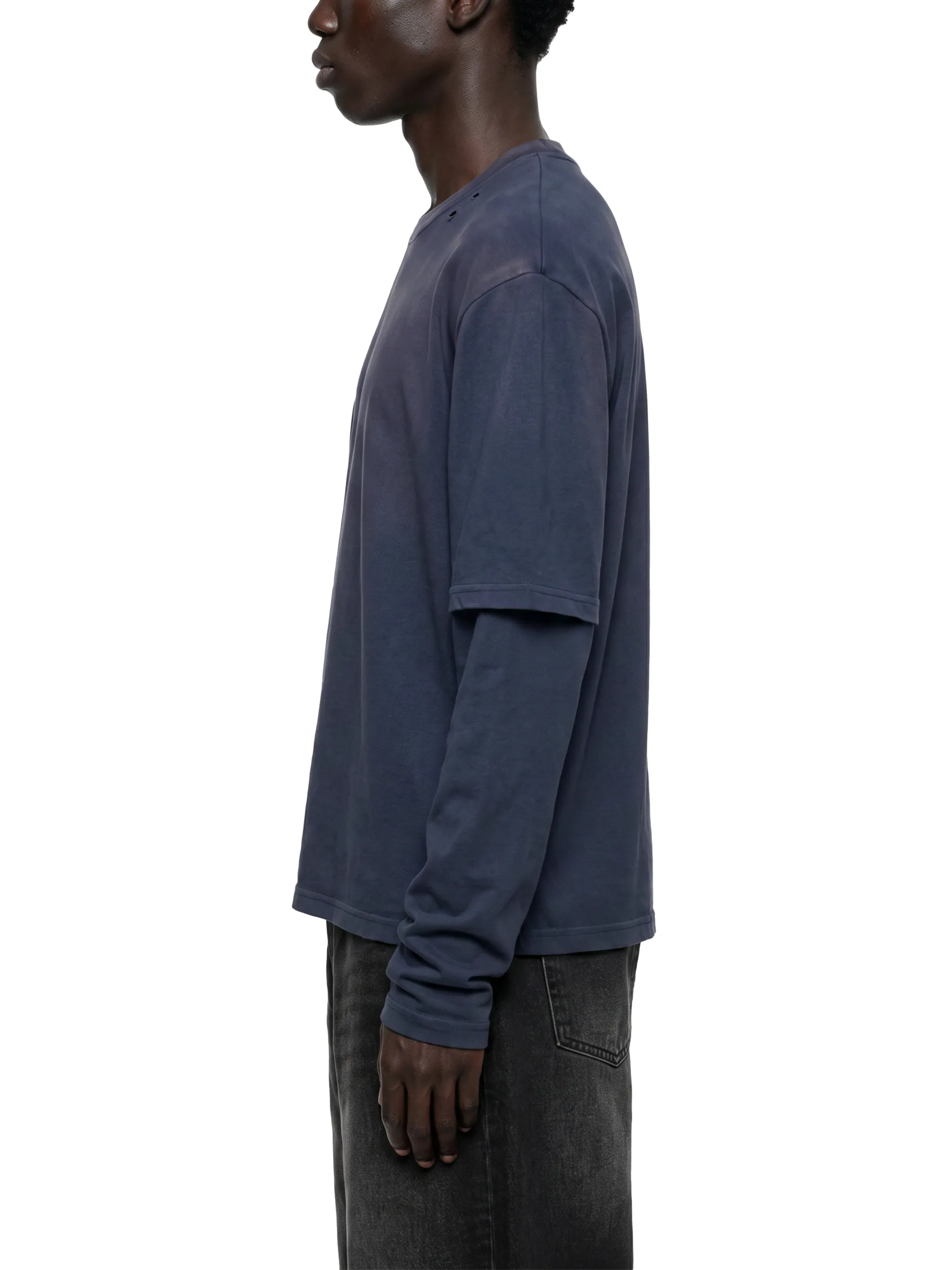 Unisex Vintage Wash Layered T-Shirt