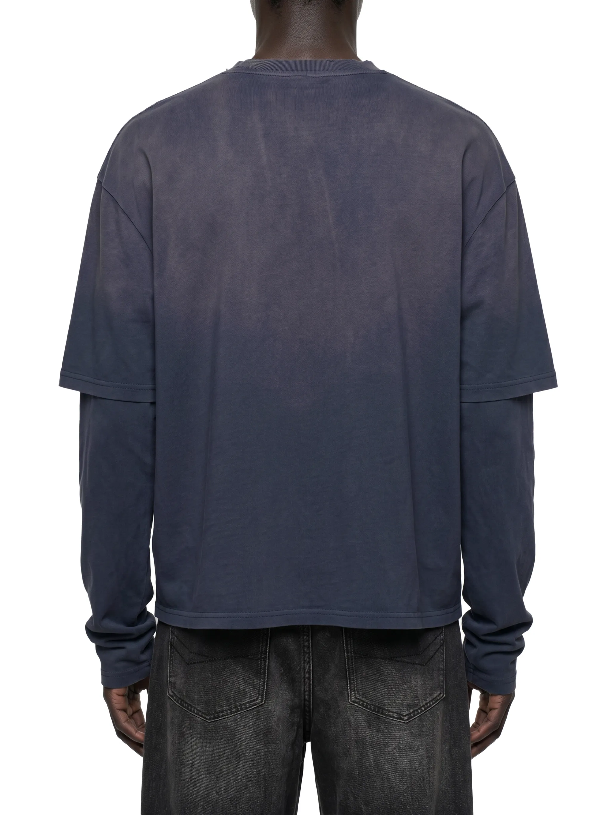 Unisex Vintage Wash Layered T-Shirt