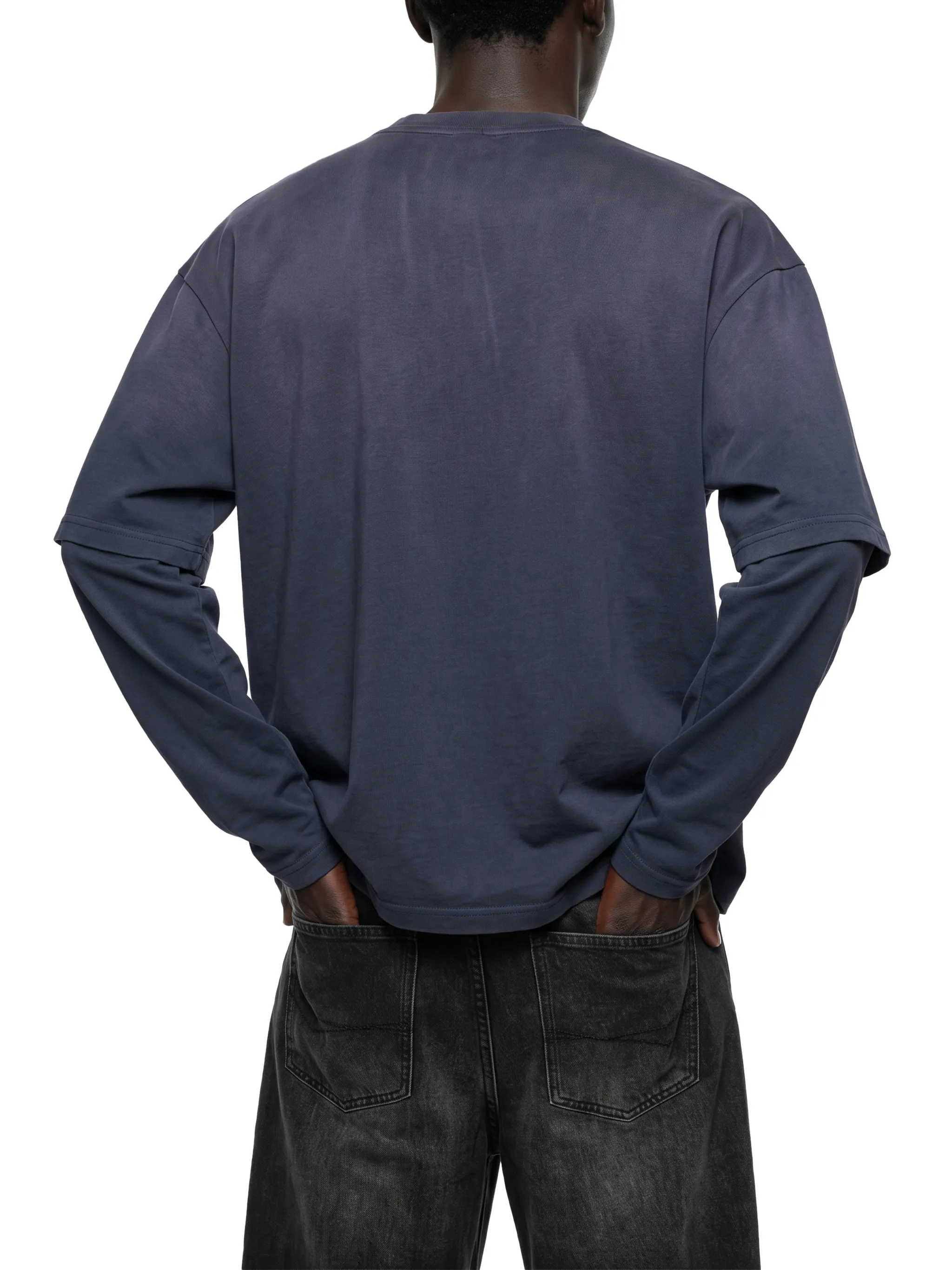 Unisex Vintage Wash Layered T-Shirt