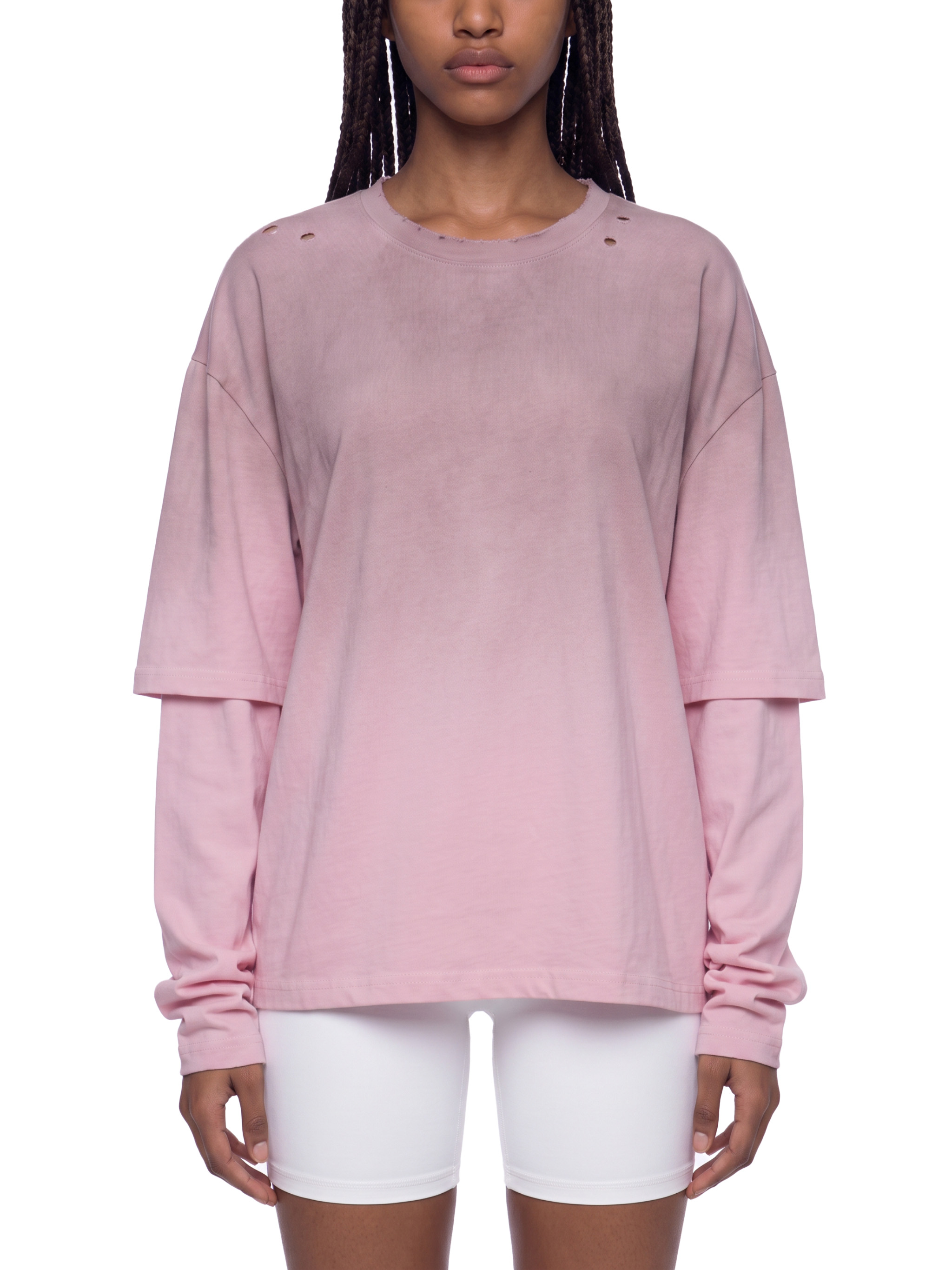 Unisex Vintage Wash Layered T-Shirt #UT0222 | TAPSTITCH