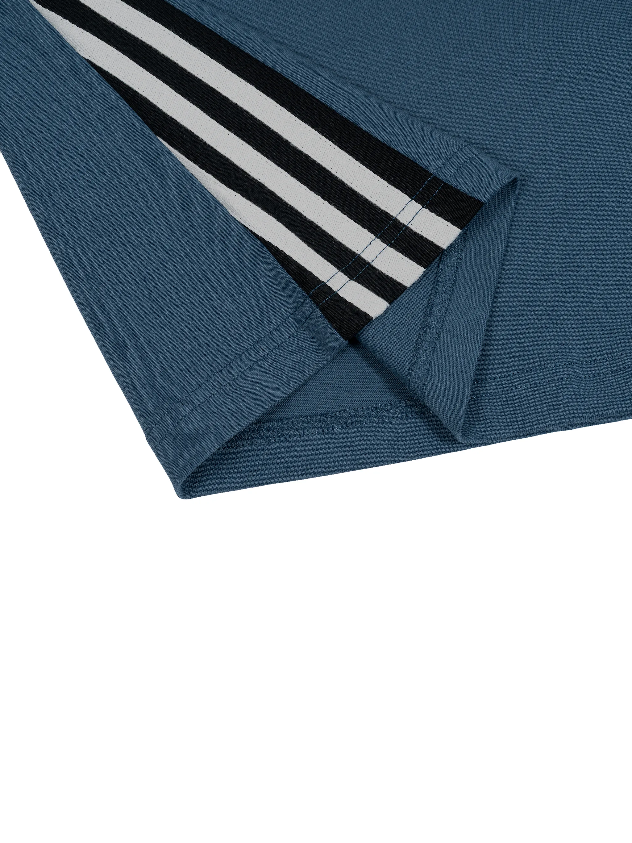 Unisex Color Block V-Neck T-Shirt