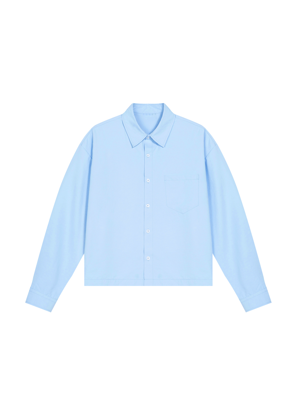 Unisex Boxy Long Sleeve Shirt - Main Image