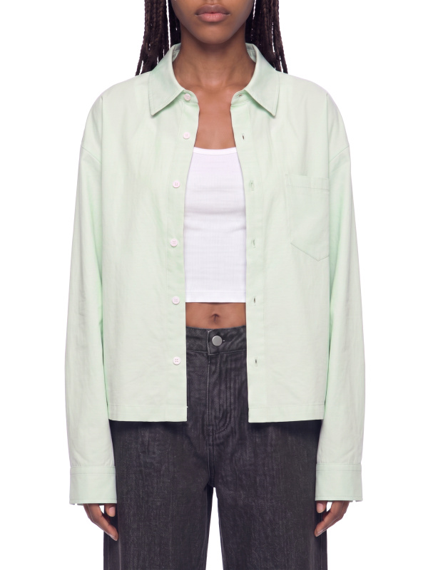 Unisex Boxy Long Sleeve Shirt