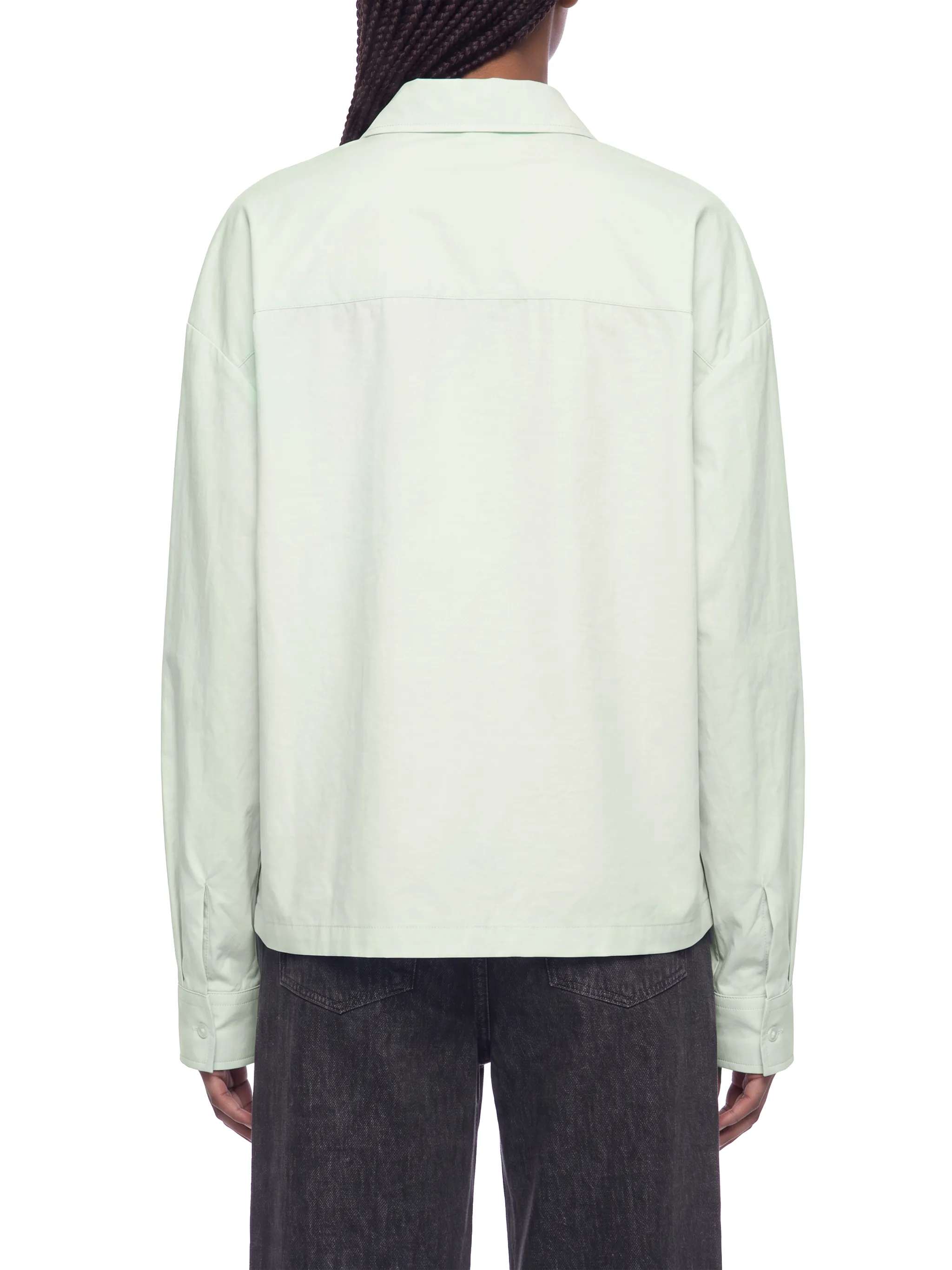 Unisex Boxy Long Sleeve Shirt