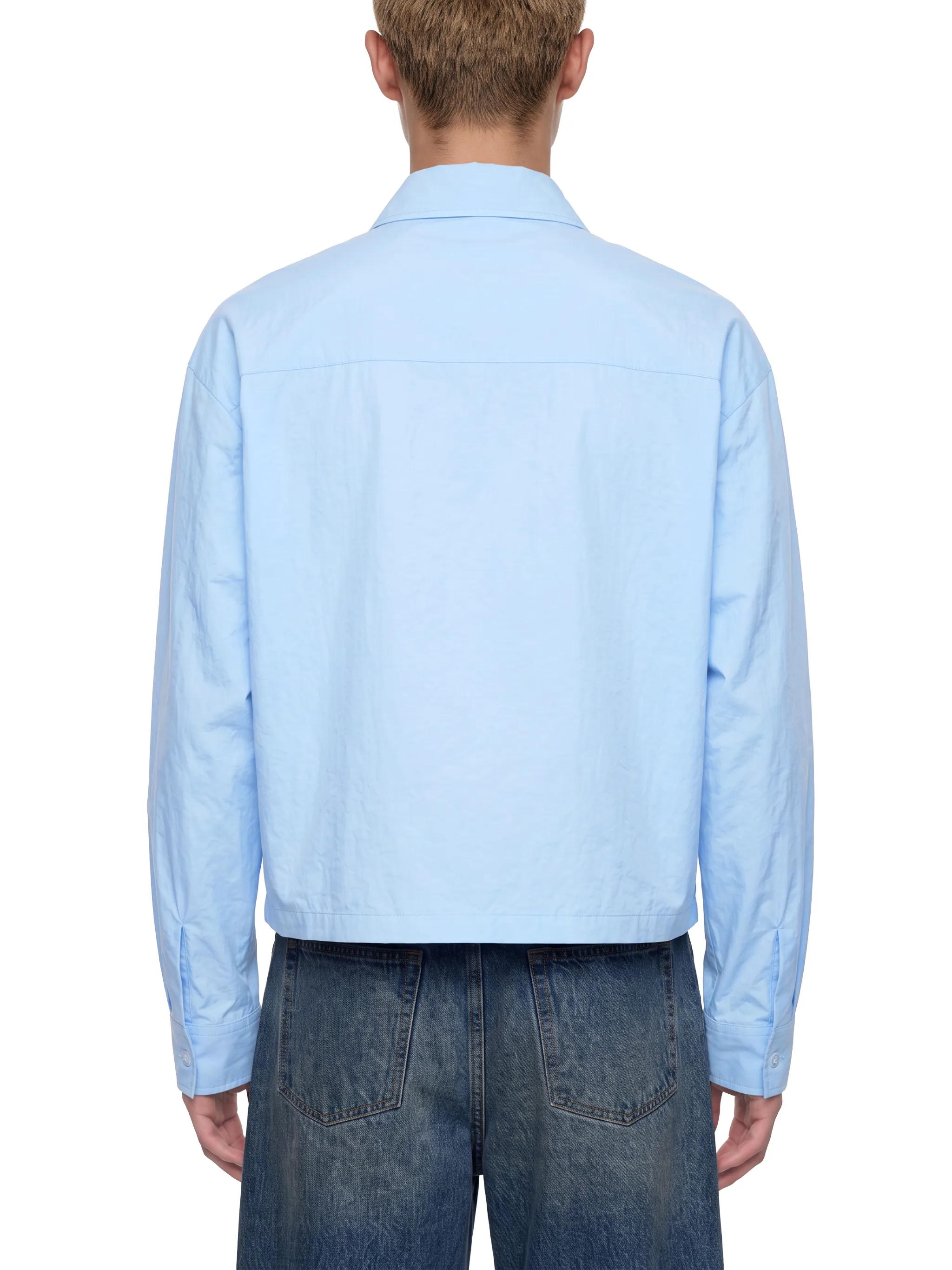 Unisex Boxy Long Sleeve Shirt