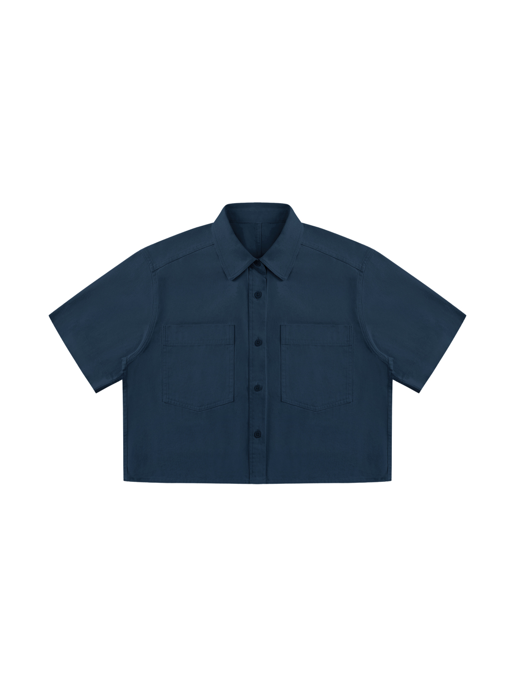 Women’s Crop Short Sleeve Shirt - Main Image