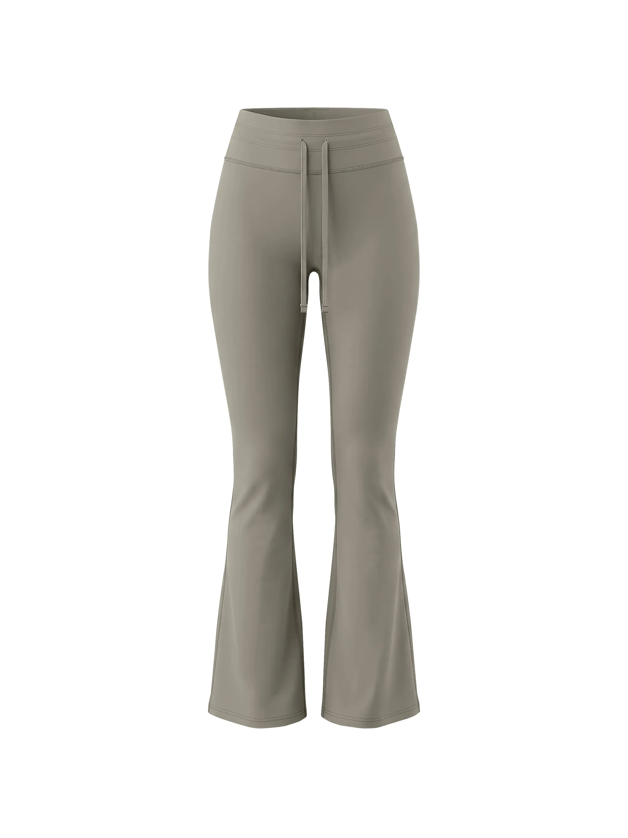 Women’s Flared Drawstring Yoga Pants - Main Image