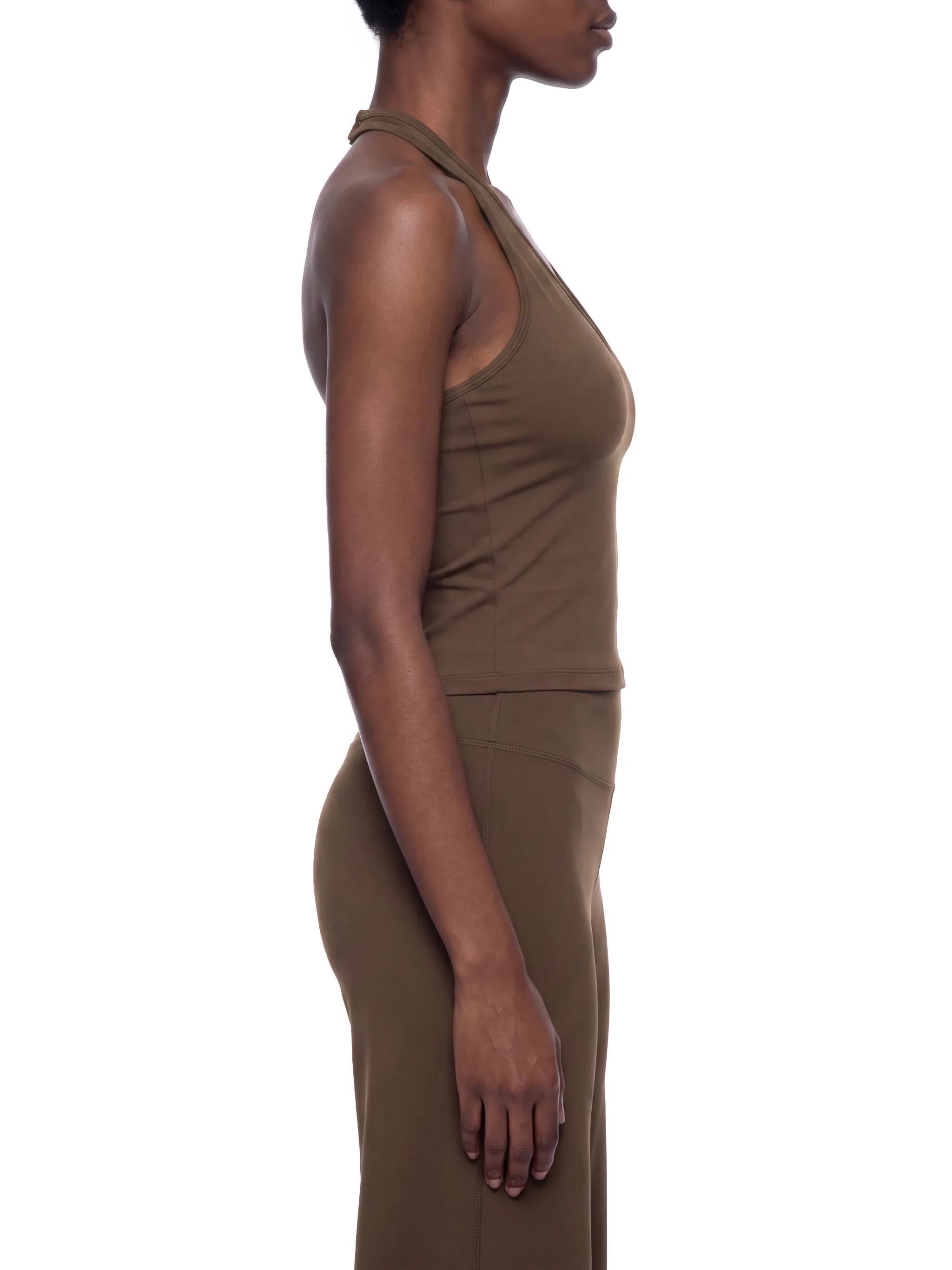 Women’s Halter V-Neck Yoga Tank Top