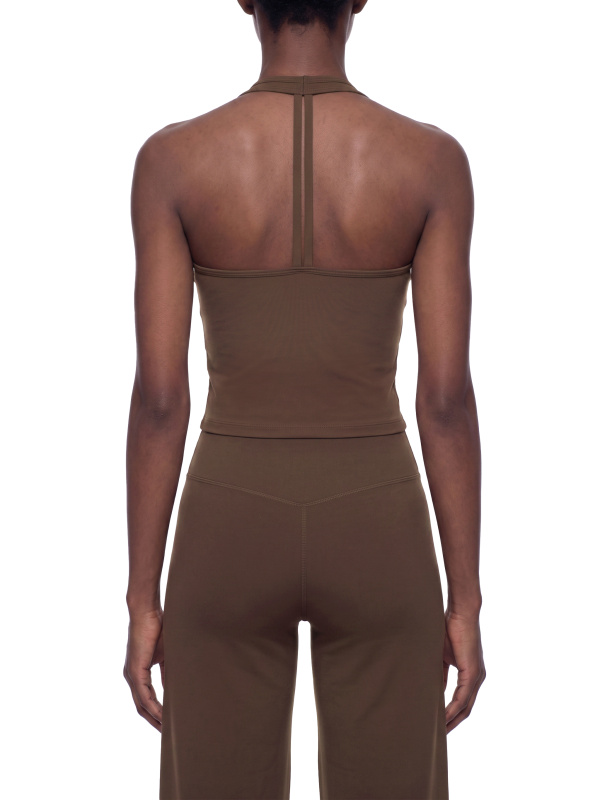 Women’s Halter V-Neck Yoga Tank Top