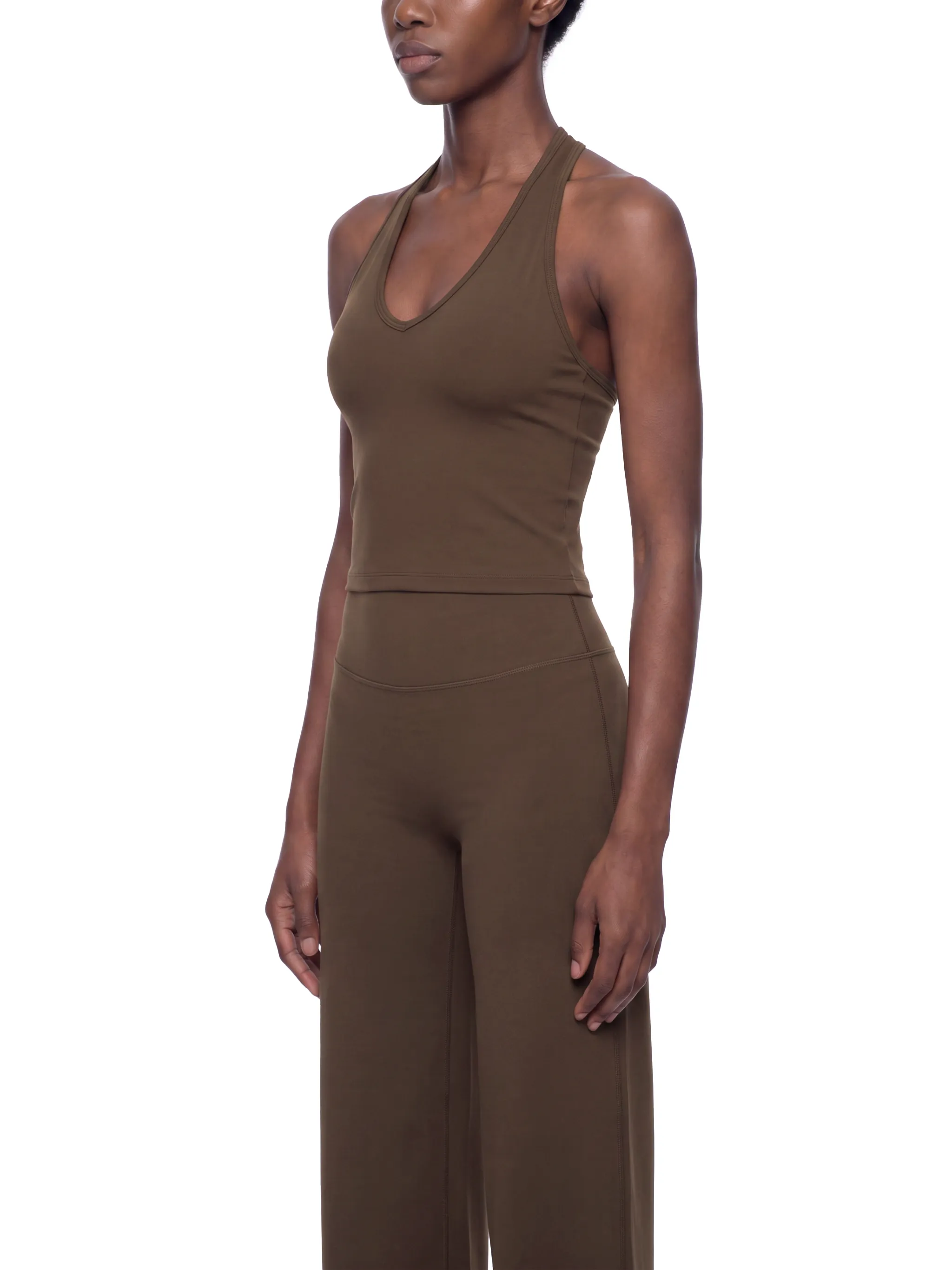 Women’s Halter V-Neck Yoga Tank Top