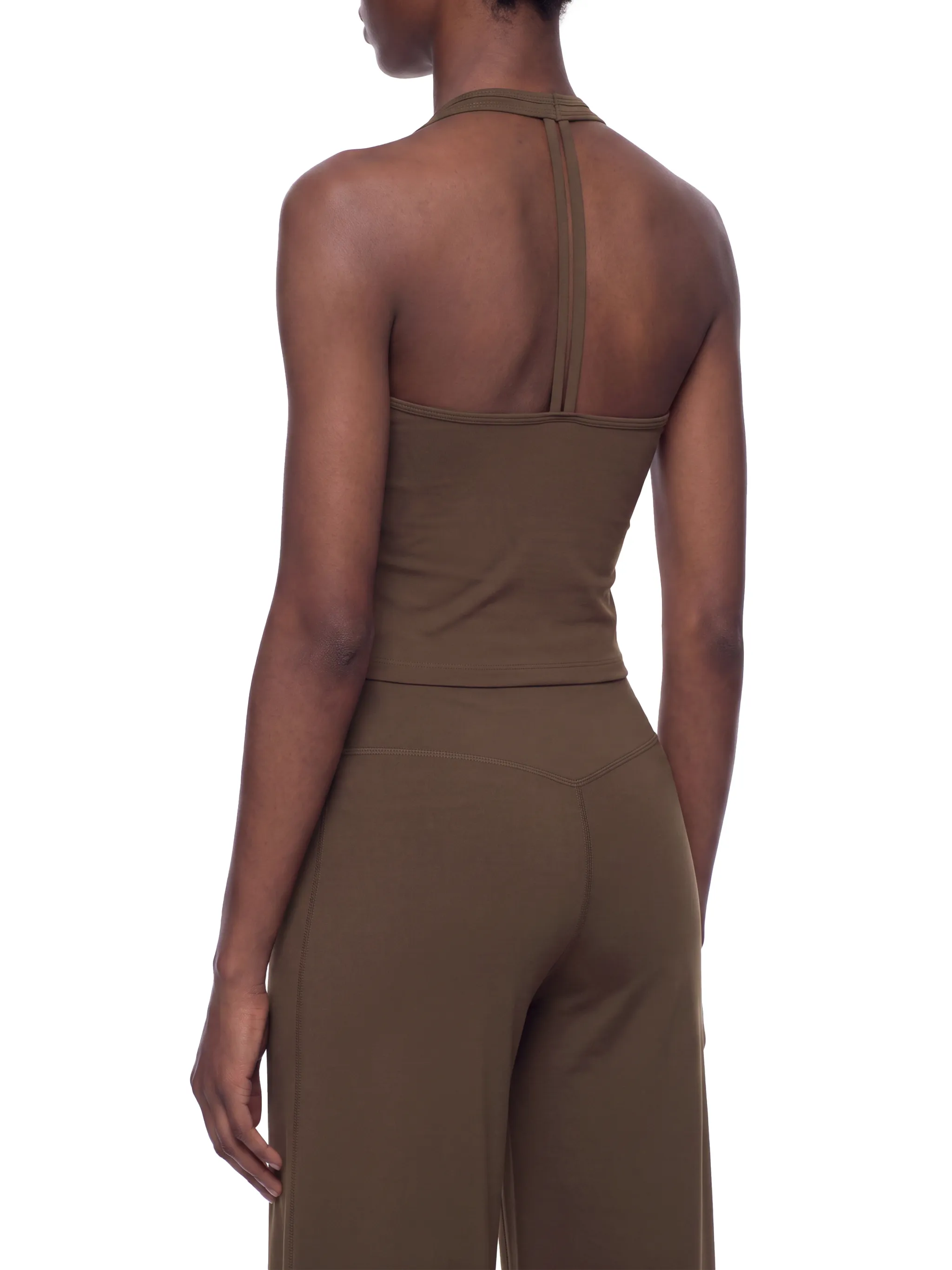 Women’s Halter V-Neck Yoga Tank Top