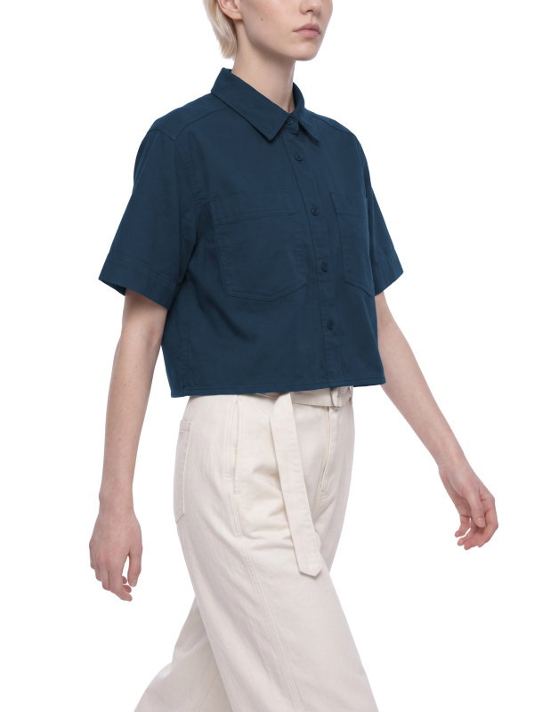 Women’s Crop Short Sleeve Shirt