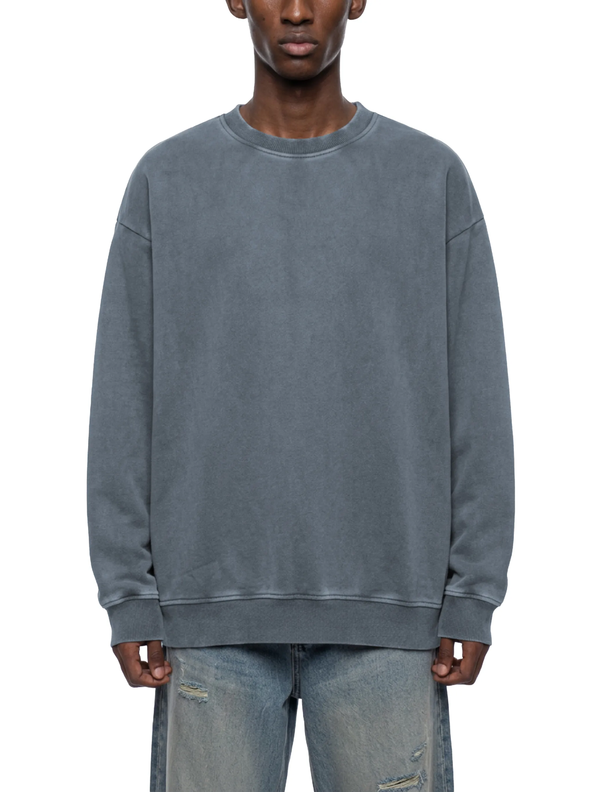 Unisex Vintage Wash Fleece Sweatshirt