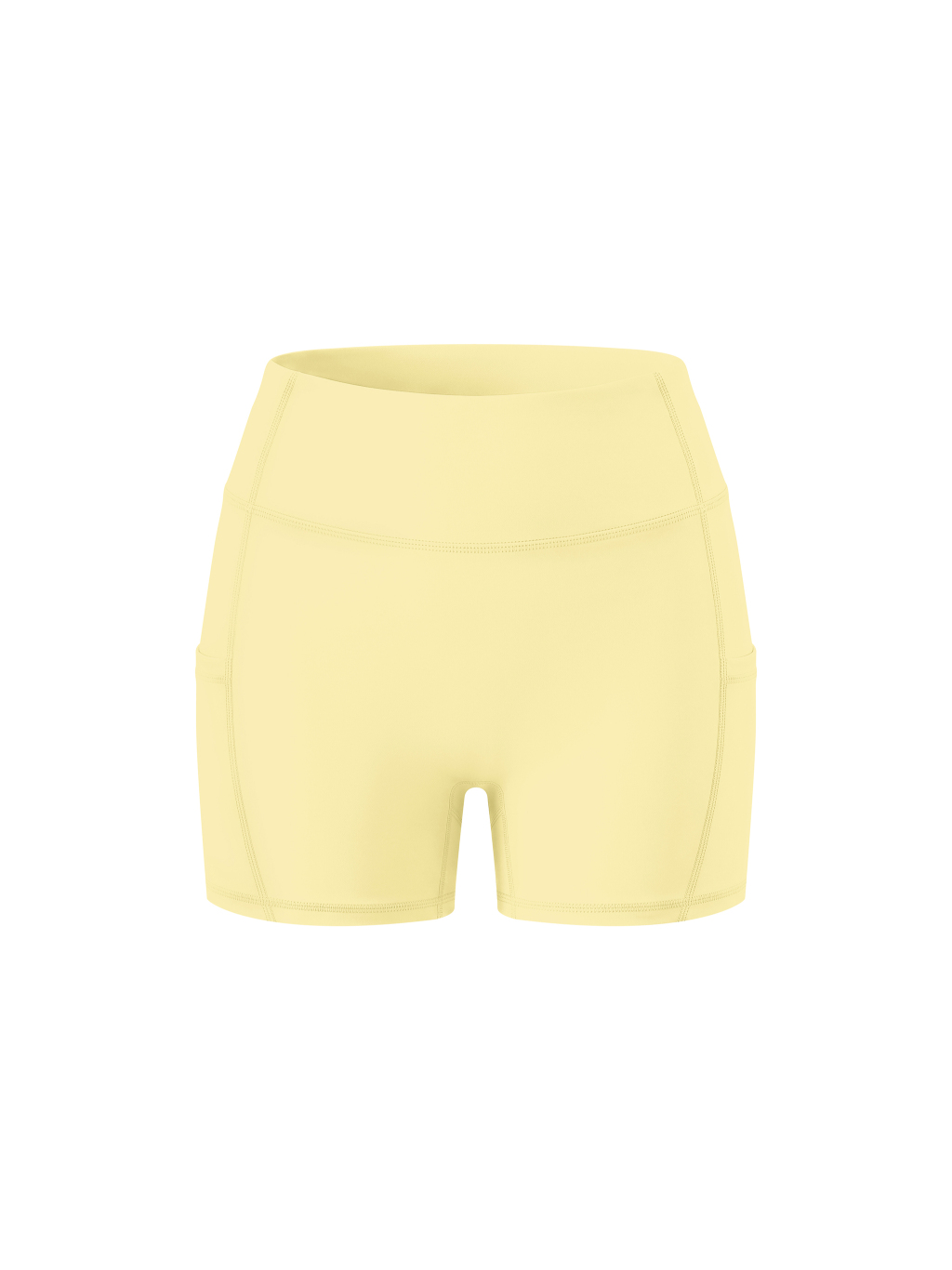 Women’s High Rise Pocket Yoga Shorts - Main Image
