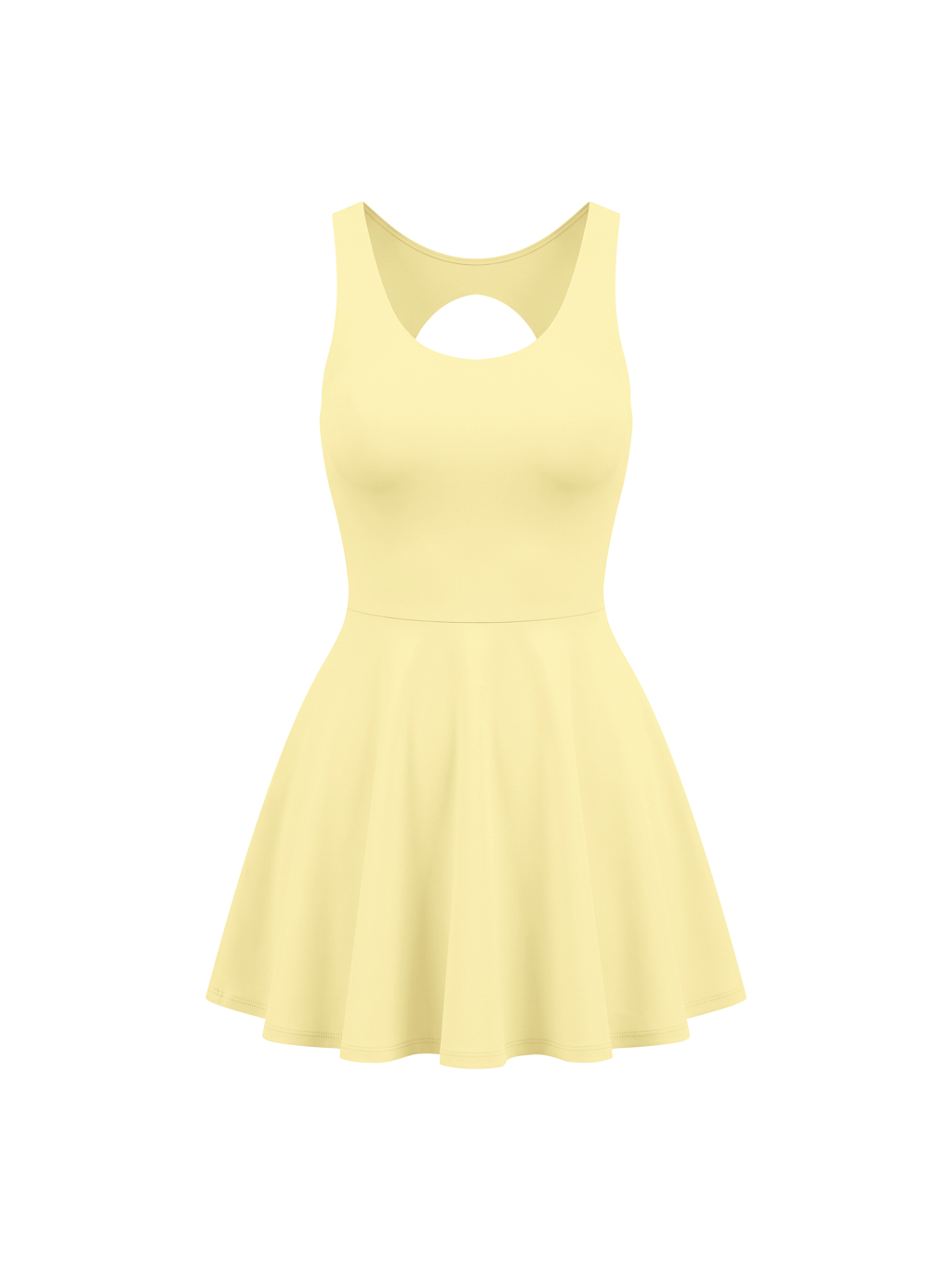 Women’s Open-Back Tennis Dress - Main Image