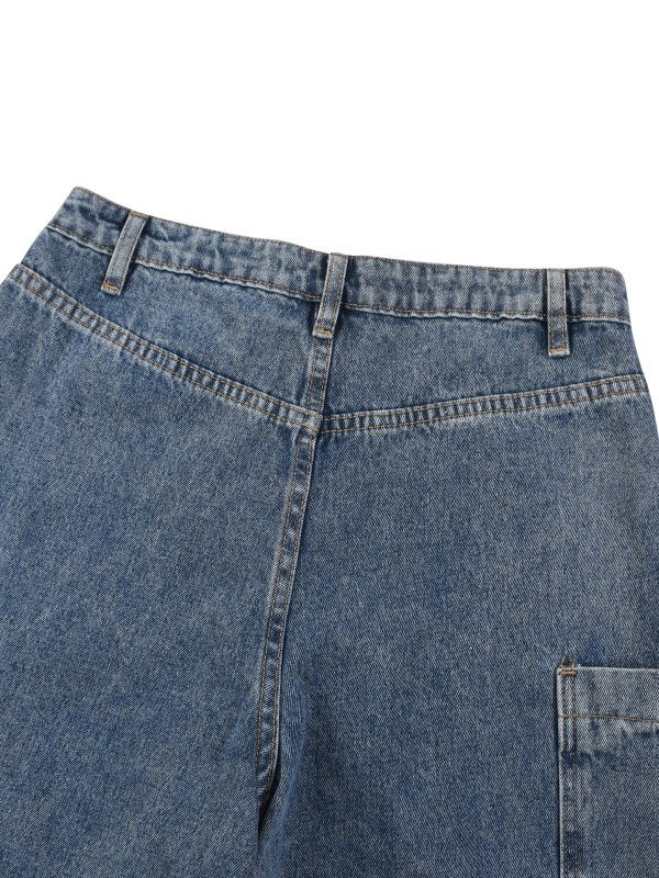 Women's Vintage Wash Barrel Leg Jeans