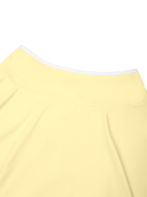 Women's Color Block A-Line Skirt