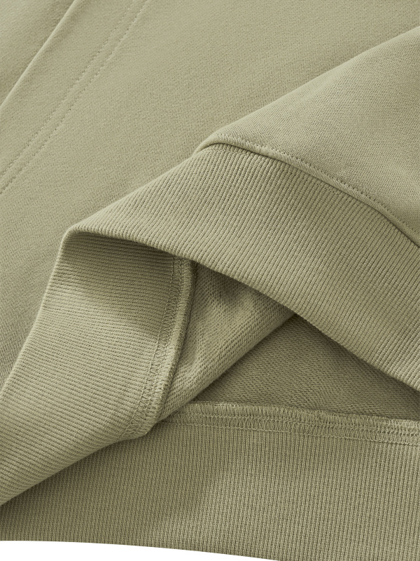 Unisex Heavyweight Ruched Sleeves Hoodie