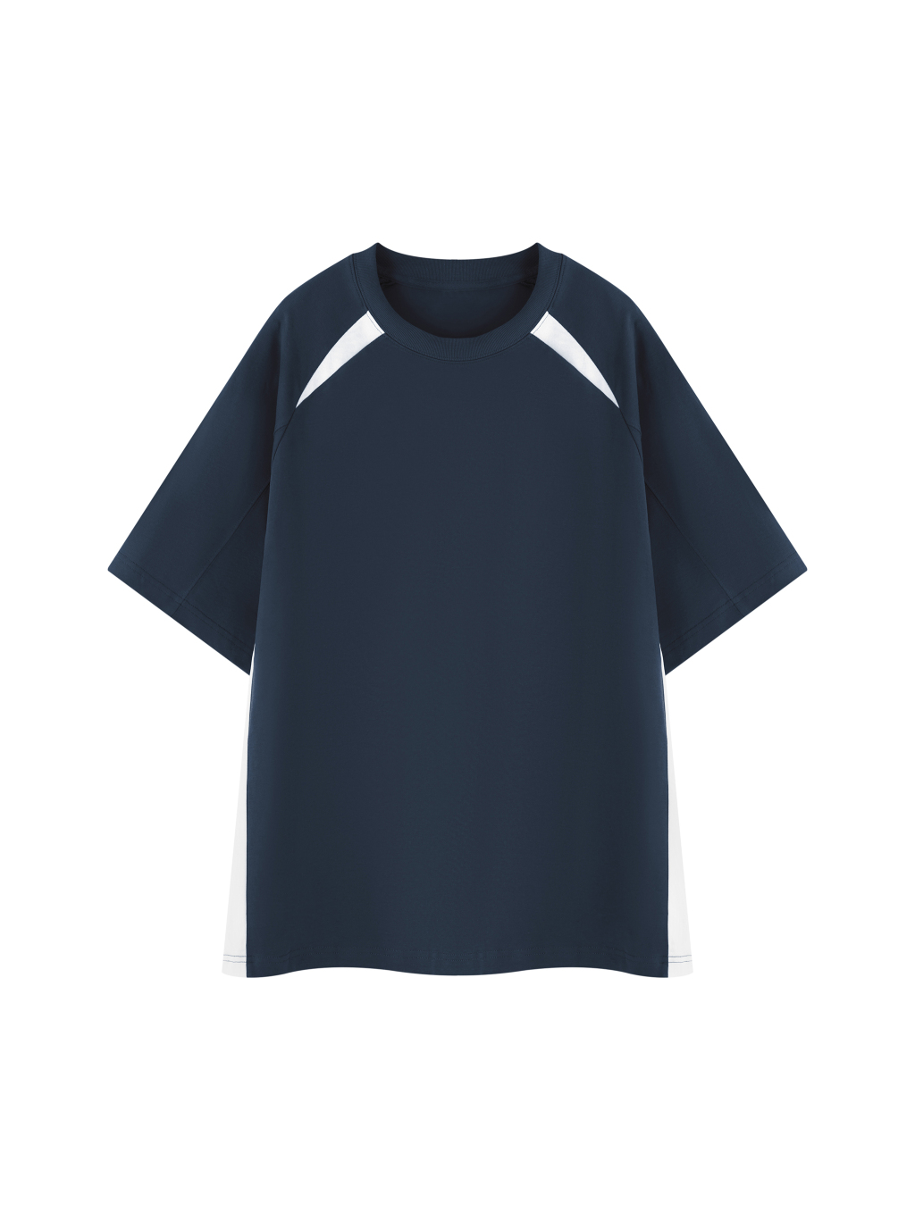 Unisex Contrast Panel Raglan T-Shirt - Main Image