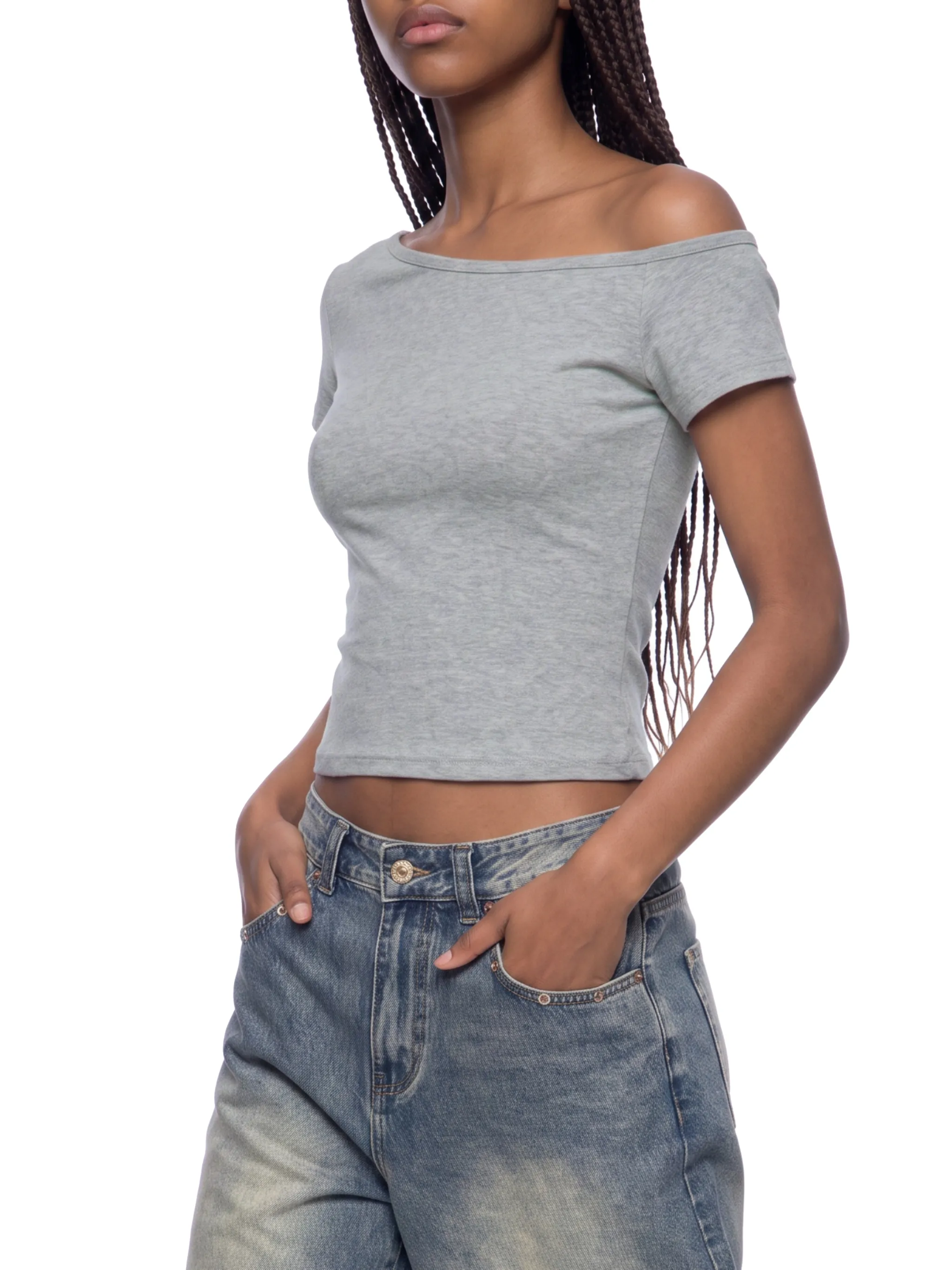 Women’s Off-the-Shoulder T-Shirt