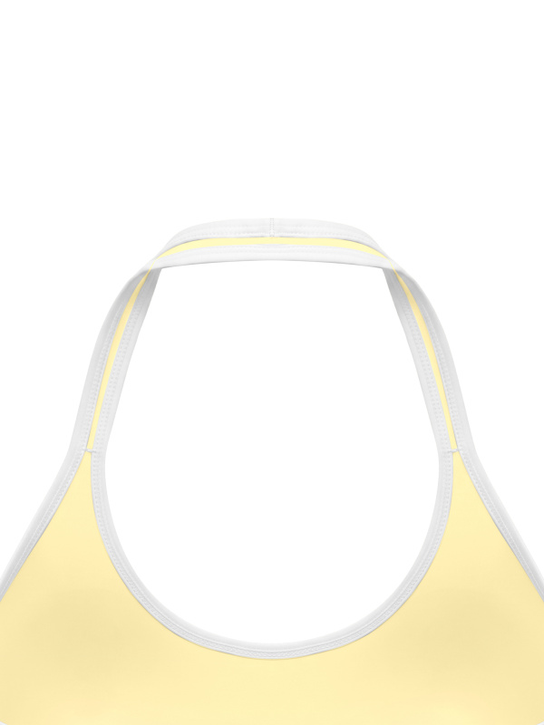 Women's Halter Color Block Yoga Sports Bra
