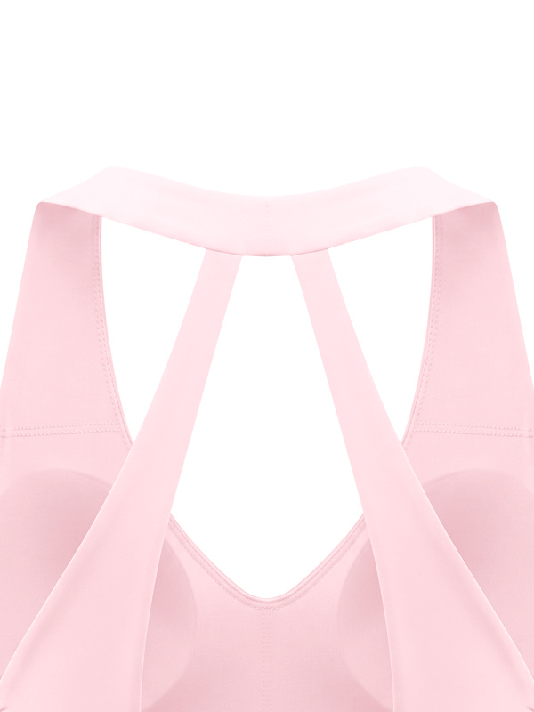 Women's Halter Cropped Sports Bra 