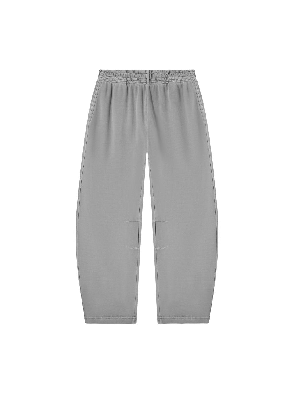 Unisex Vintage Washed Barrel Leg Sweatpants - Main Image