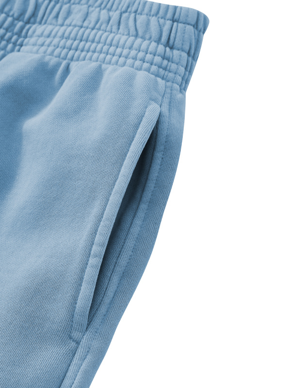 Unisex Vintage Washed Barrel Leg Sweatpants