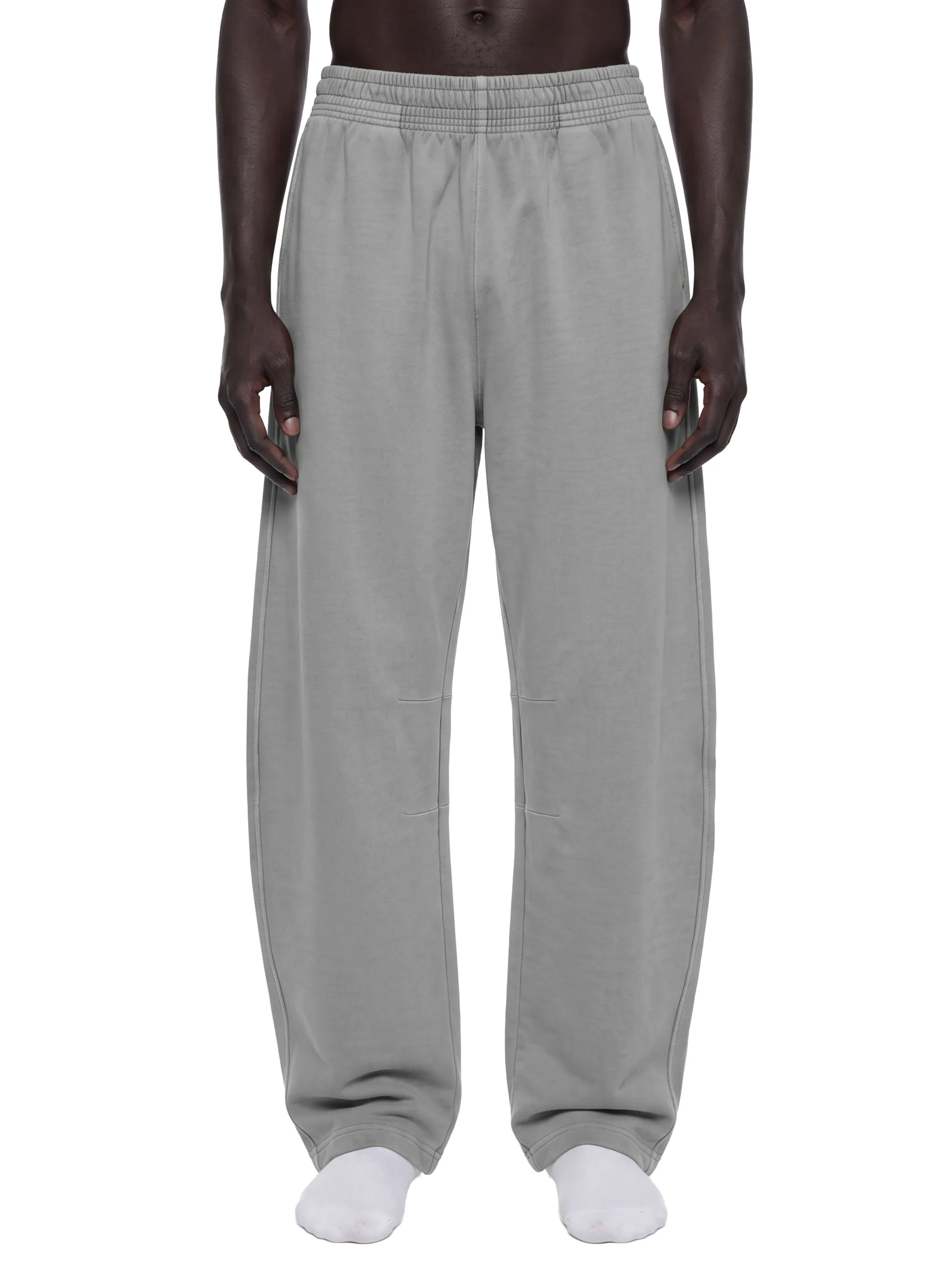 Unisex Vintage Washed Barrel Leg Sweatpants